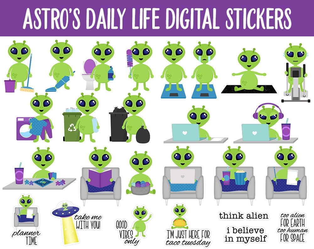 Astro's Daily Life | Galaxy Theme