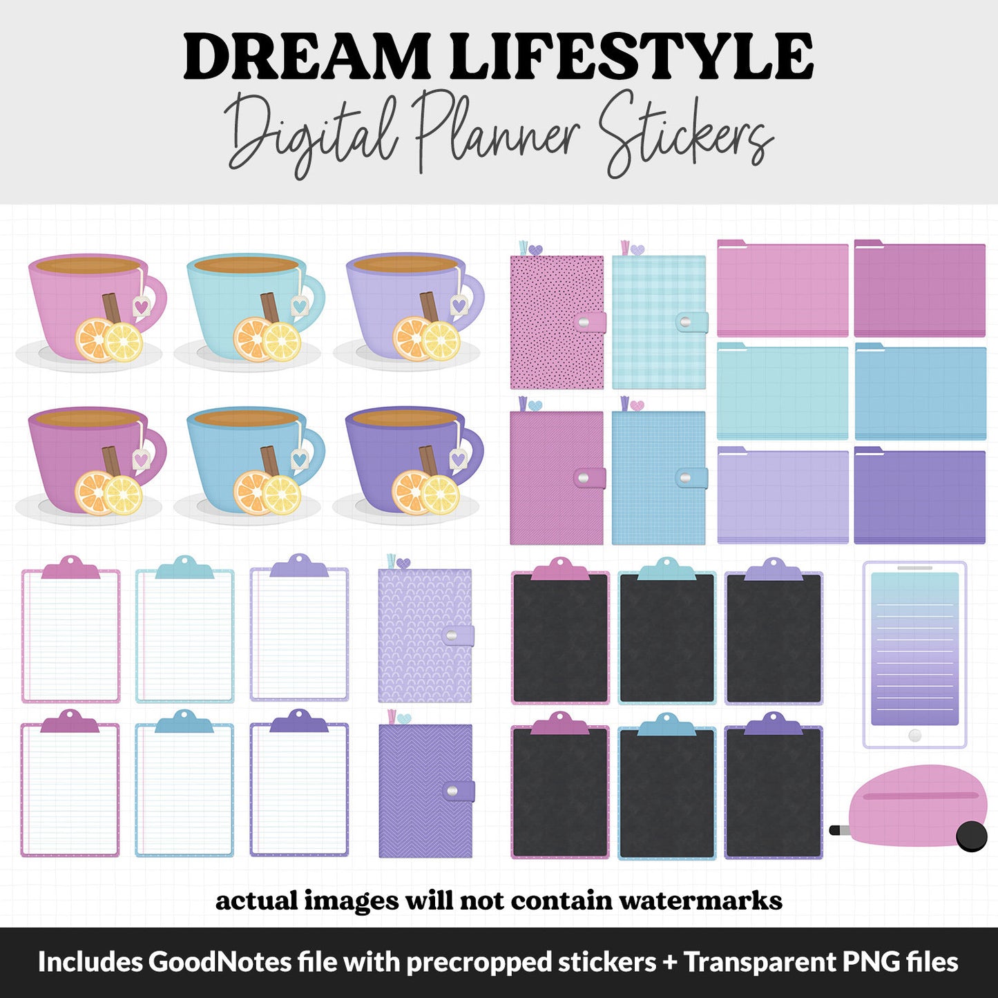 Dream Lifestyle Add-On Digital Stickers