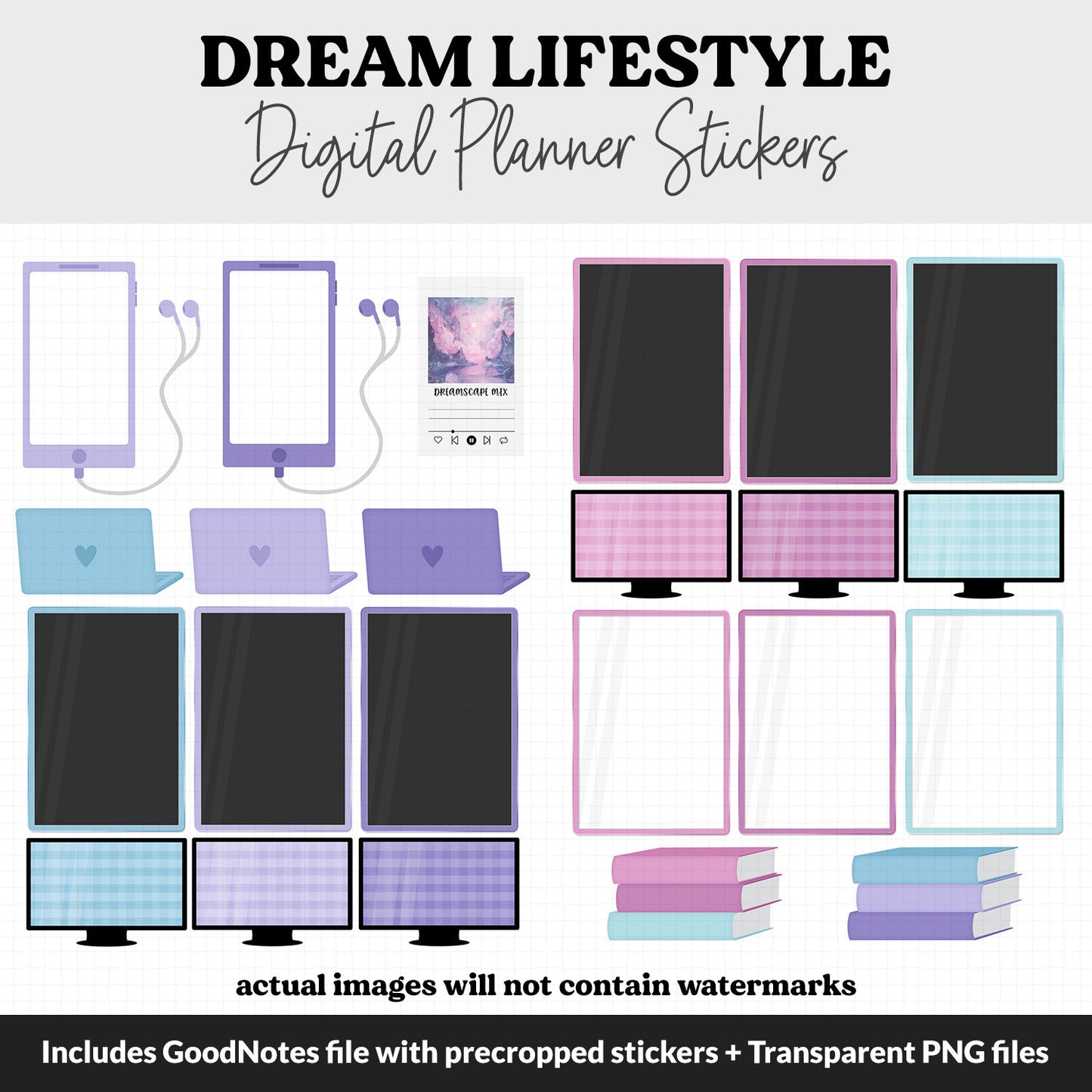 Dream Lifestyle Add-On Digital Stickers