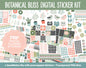 Botanical Bliss March Digital Sticker Bundle | GoodNotes & iPad | Spring Calendar Dates, Sticky Notes, Washi, Trackers and More!