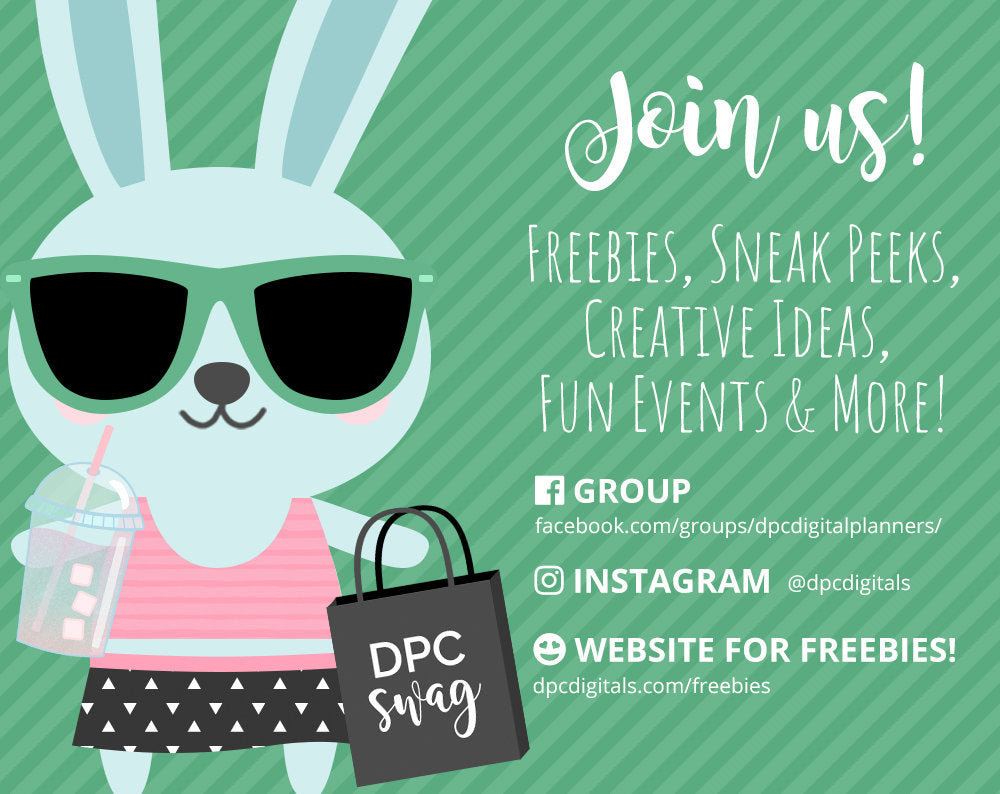 Summer Digital Stylus Stickers | GoodNotes, iPad and Android | Apple Pencil