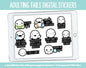 Adulting Fails Digital Stickers | Spot