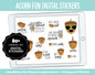 Acorn Fun Digital Stickers