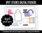 Spot Studies Digital Stickers | GoodNotes, iPad and Android | Spot, Washi, Fineliners, Crayons, Back to School, Calendar
