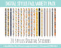 Fall Digital Stylus Stickers | GoodNotes, iPad and Android | Apple Pencil