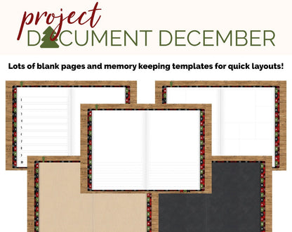 2019 Project Document December Digital Album and Stickers