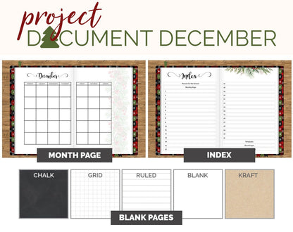 2019 Project Document December Digital Album and Stickers