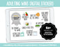 Adulting Wins Digital Stickers