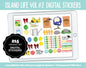 Island Living Vol #2 Inspired by Animal Crossing Digital Stickers | GoodNotes, iPad and Android | Switch, Gaming, Camping, Outdoors