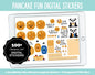 Pancake Fun Digital Stickers | GoodNotes, iPad and Android | Baking, Cooking, Food, Mood Tracker, Emoji, Kawaii
