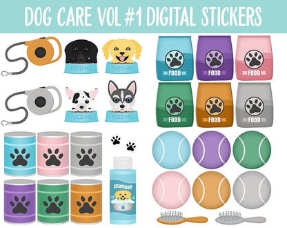Dog Care Vol #1 | GoodNotes & iPad | Puppy, Chihuahua, Lab, Dachshund, Huskie, Pet Trackers, Vet