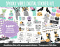 Spooky Vibes Digital Sticker Mega Bundle | GoodNotes & iPad | Pastel Halloween, October, Fall, Pumpkins, Home Decor