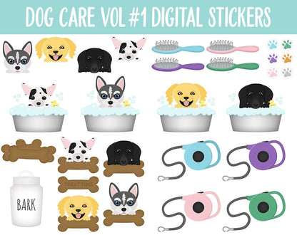 Dog Care Vol #1 | GoodNotes & iPad | Puppy, Chihuahua, Lab, Dachshund, Huskie, Pet Trackers, Vet