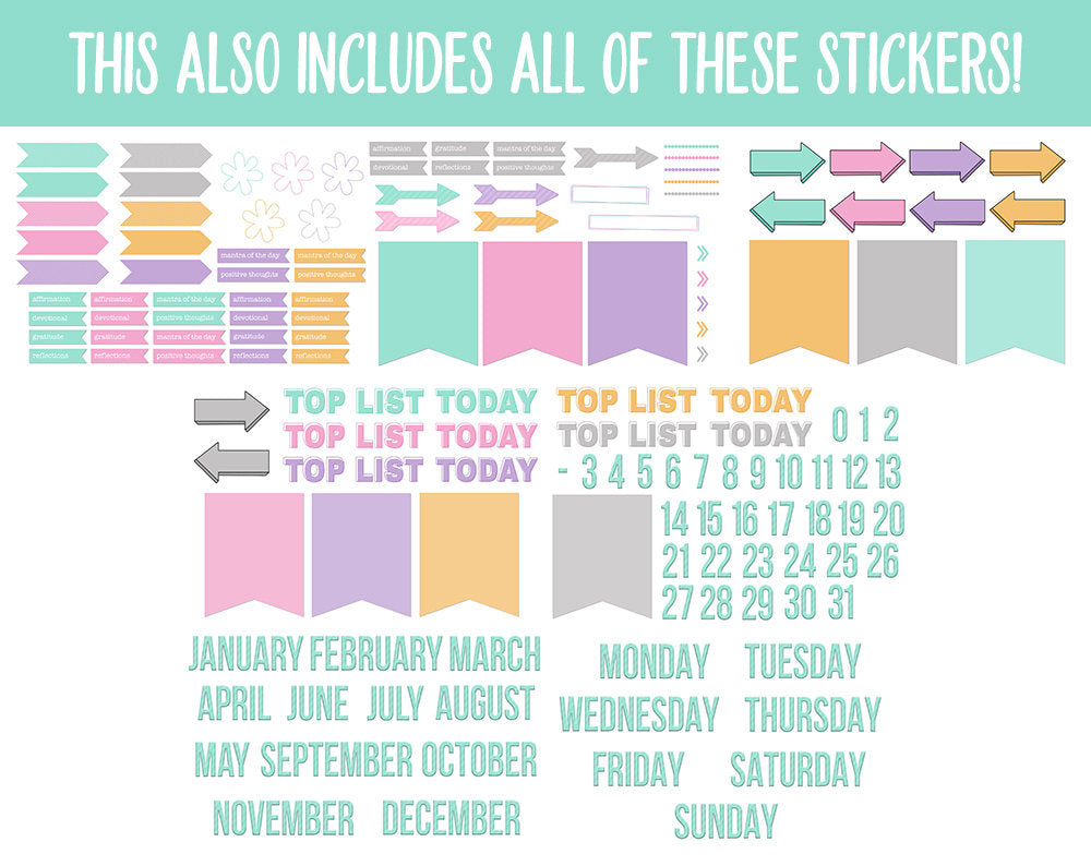 31 Day Digital Journal + Sticker Bundle | Charmed Theme