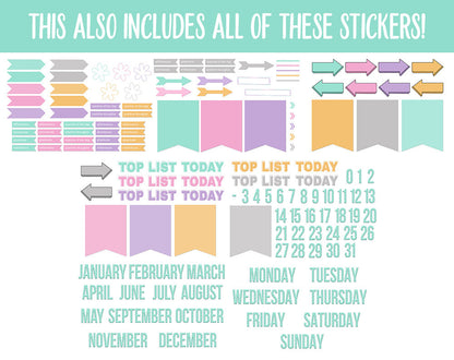 31 Day Digital Journal + Sticker Bundle | Charmed Theme