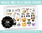 Magical Vibes Vol #2 Spooky Fun Digital Planner Stickers | GoodNotes, iPad and Android | Halloween, Scrapbook, Memories, Day at the Park