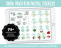 Snow Much Fun Digital Planner Stickers | GoodNotes, iPad and Android | Snowmen, Christmas, Winter, Adulting