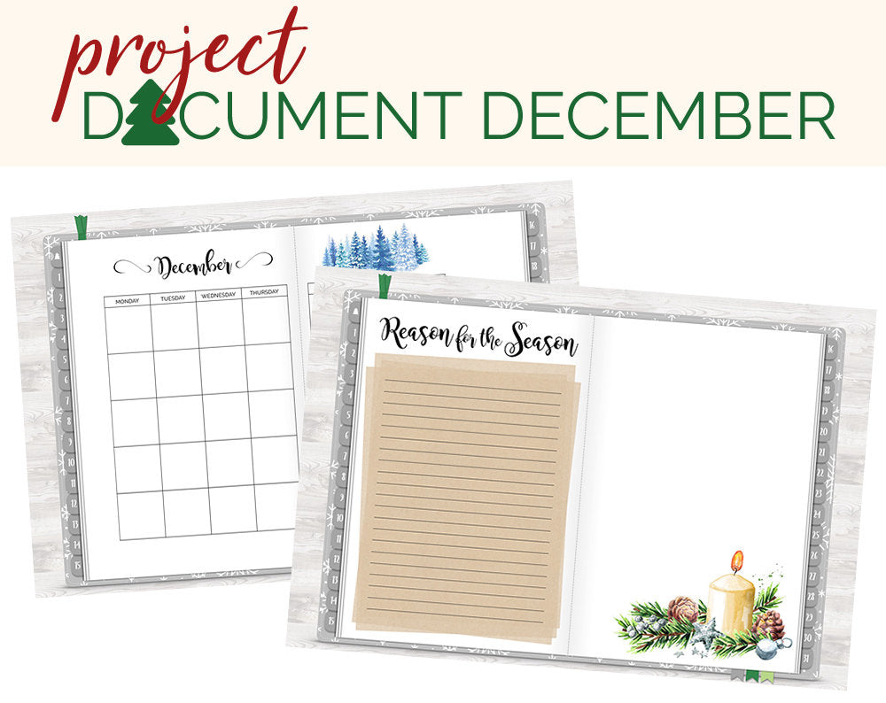 2020 Project Document December Digital Album and Stickers