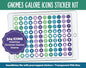 Gnomes Galore Icon Digital Planner Stickers | GoodNotes, iPad and Android | Icons, Life, Weather, Everyday