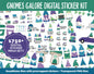 Gnomes Galore Digital Sticker Mega Bundle | GoodNotes & iPad | March, Spring, Garden, Kawaii, Adulting, Moods, Tasks