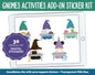 Gnomes Galore Activities Digital Stickers | GoodNotes & iPad | Crafts, School, Work, Hobbies