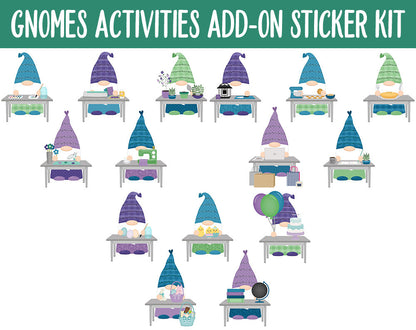 Gnomes Galore Activities Digital Stickers | GoodNotes & iPad | Crafts, School, Work, Hobbies