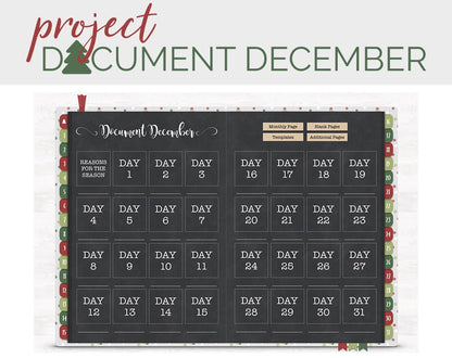 2021 Project Document December Digital Album and Stickers