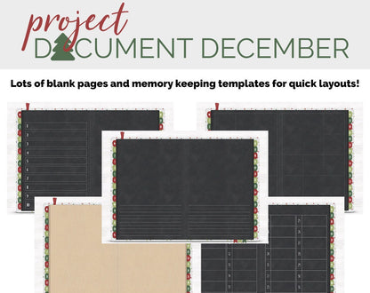 2021 Project Document December Digital Album and Stickers