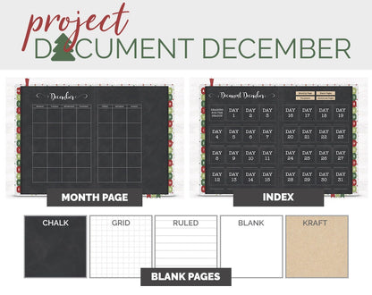 2021 Project Document December Digital Album and Stickers