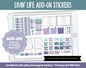 Livin' Life Add-On Digital Stickers | GoodNotes & iPad | Trackers, Budget, Fitness, Health, Habits