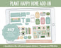 Plant Happy Home Digital Stickers | GoodNotes & iPad | Furniture, Decor, Farmhouse, Spring