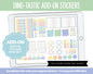 Dino-tastic Add-On Digital Stickers | GoodNotes & iPad | Trackers, Budget, Fitness, Health, Habits