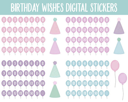Birthday Wishes Digital Sticker