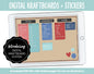 Digital Kraftboard + Stickers | GoodNotes, iPad & Android | Sticky Notes, Chalkboard, Magnets, Lists