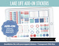 Lake Life Add-On Digital Stickers | GoodNotes & iPad | Trackers, Budget, Fitness, Health, Habits