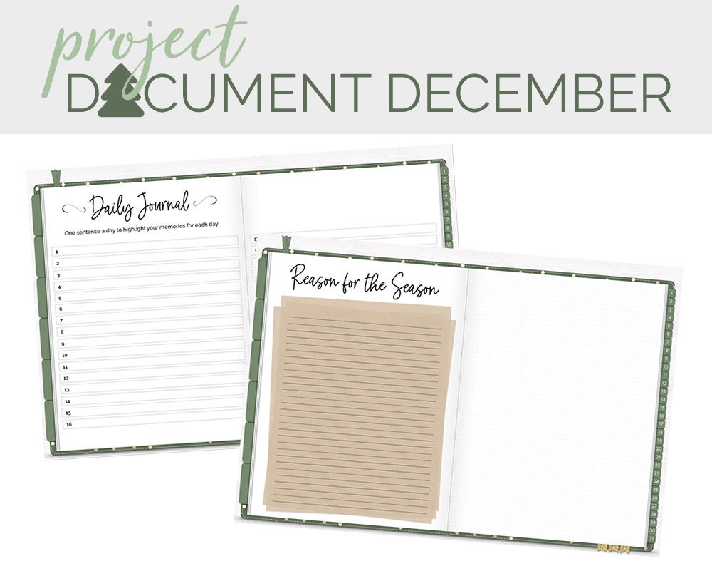 2022 Project Document December Digital Album and Stickers