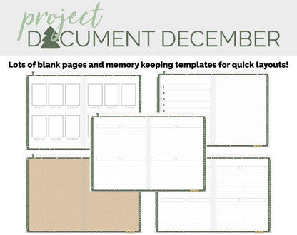 2022 Project Document December Digital Album and Stickers