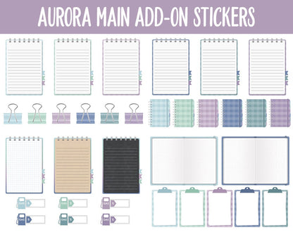 Aurora Add-On Digital Stickers