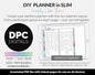 DIY Slim Digital Planner | Borealis Theme | GoodNotes, iPad & Android