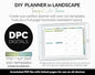 DIY Landscape Digital Planner | Tranquil Theme | Goodnotes, iPad & Android