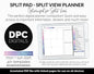 Split Pad | Split View Digital Planner | Stargazer Theme | GoodNotes & iPad