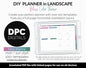 DIY Landscape Digital Planner | Bliss Theme | Goodnotes, iPad & Android | Notebook