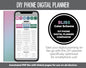 DIY Phone Digital Planner | Bliss Theme | Goodnotes, iPad & Android | Hobonichi, Planner, Notebook