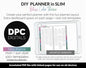 DIY Slim Digital Planner | Bliss Theme | GoodNotes, iPad & Android