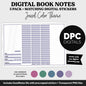 Digital Book Notes Journal Notebook | Jewel | GoodNotes, iPad & Android