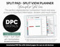 Split Pad | Split View Digital Planner | Merry Theme | GoodNotes & iPad