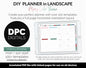 DIY Landscape Digital Planner | Merry Theme | Goodnotes, iPad & Android | Notebook