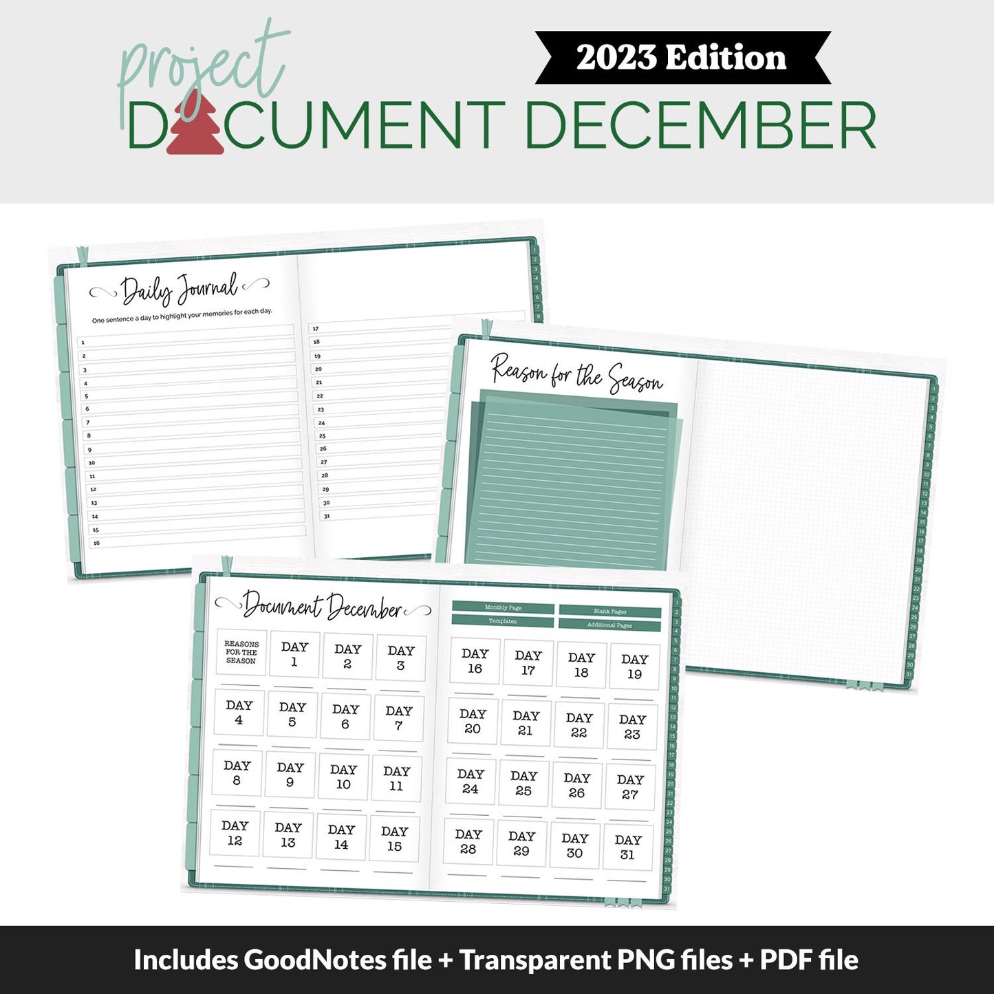 2023 Project Document December Digital Album and Stickers