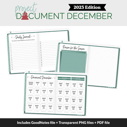 2023 Project Document December Digital Album and Stickers
