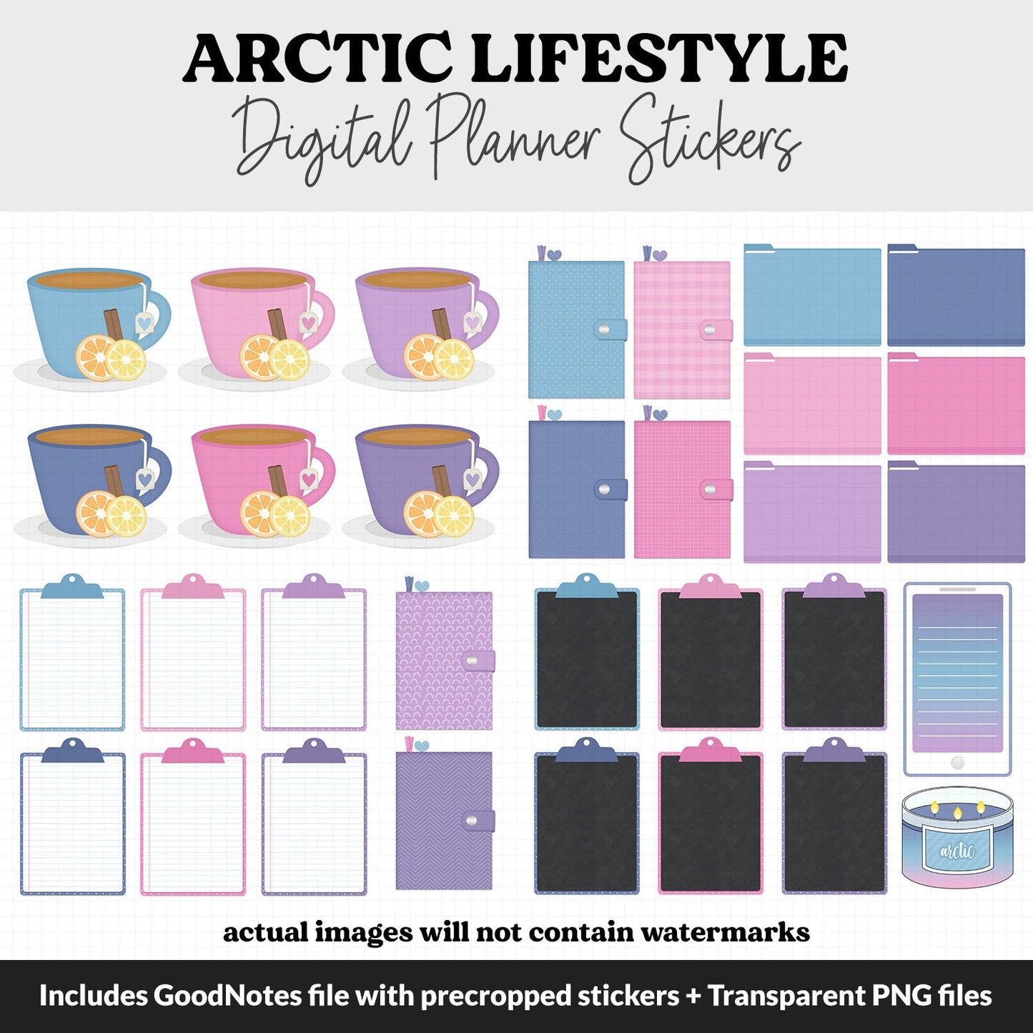 Arctic Lifestyle Add-On Digital Stickers